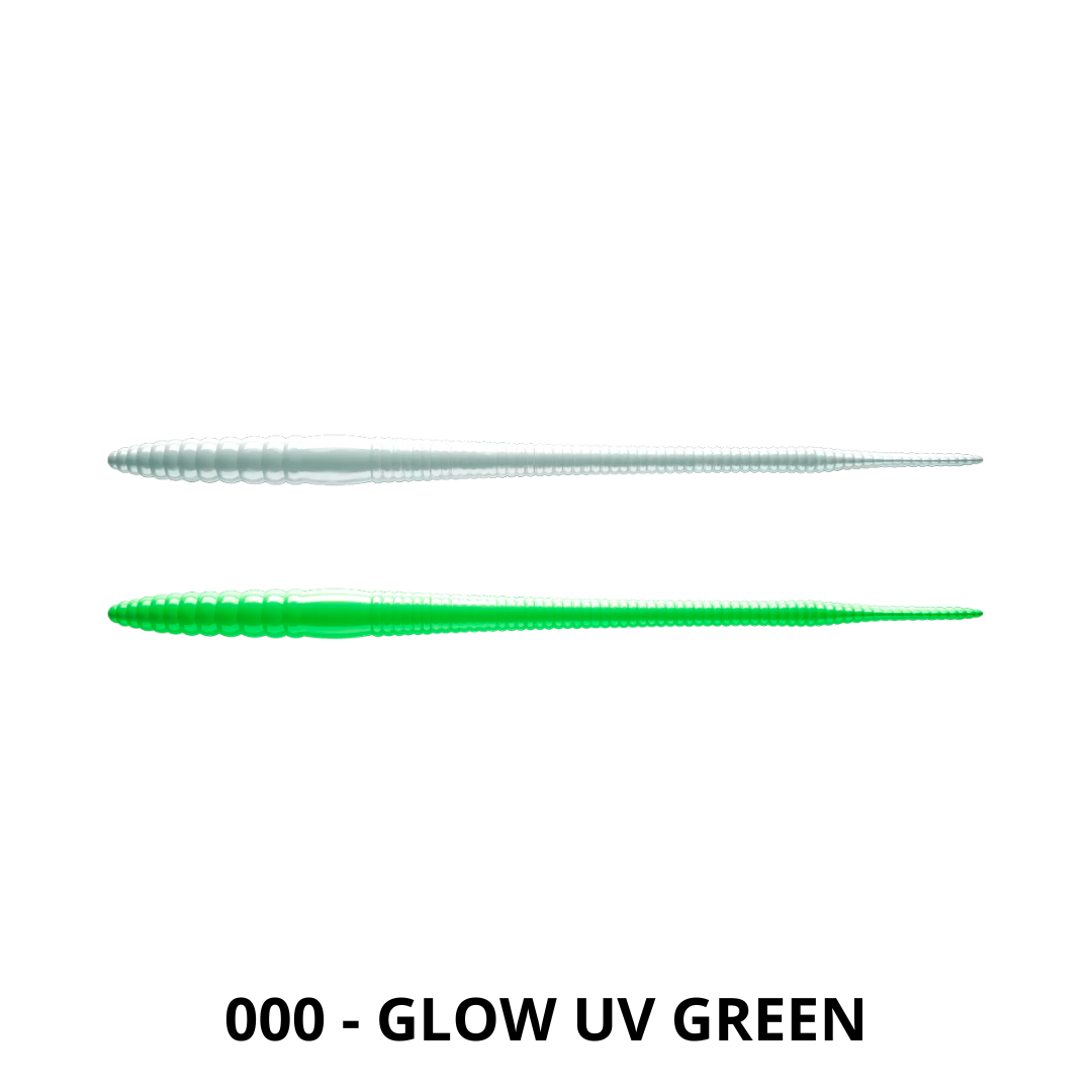 Libra Lures - Bass Slim Finesse Worm (8-pack)