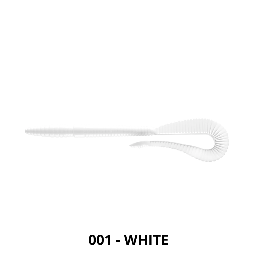 Libra Lures - Bass Crazy Twist Tail Worm (8-pack)