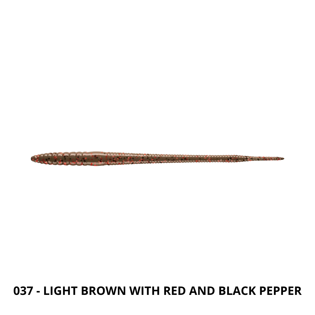 Libra Lures - Bass Slim Finesse Worm (8-pack)