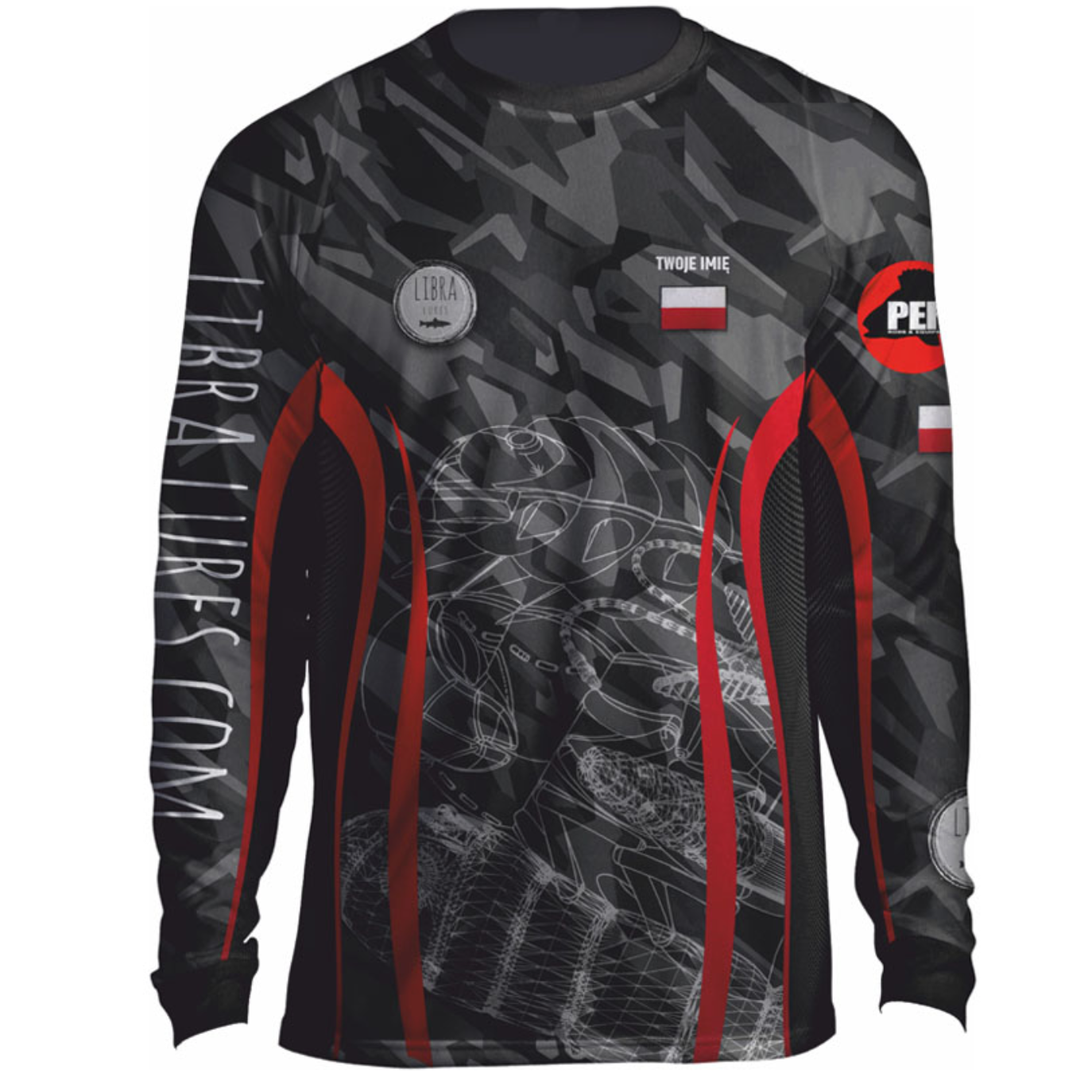 LIBRA LURES - COMPETITIVE LONG SLEEVE THERMO SHIRT